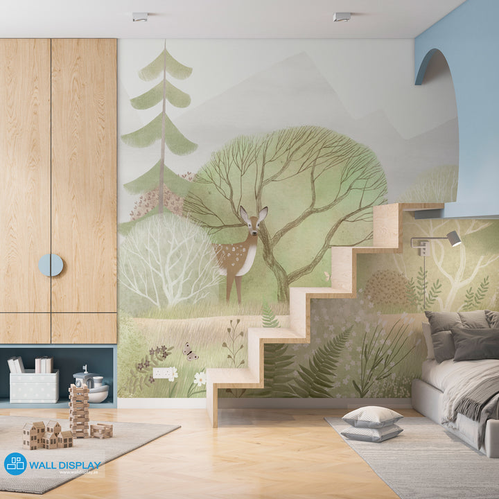 The Magic of Mural Style Girl Wallpapers